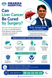 Can Liver cancer be cured by surgery