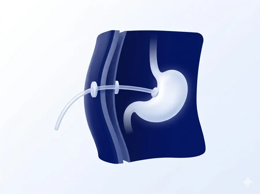 PEG (Feeding Tube Placement) treatment by Dr. Avinash Tank in Ahmedabad