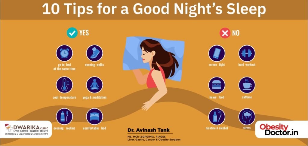 10 Tips for a Good Night’s Sleep