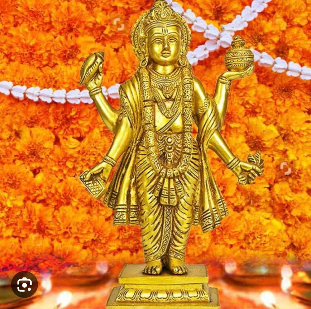 Dhanvantari: The Divine Healer – God of Health and Healing