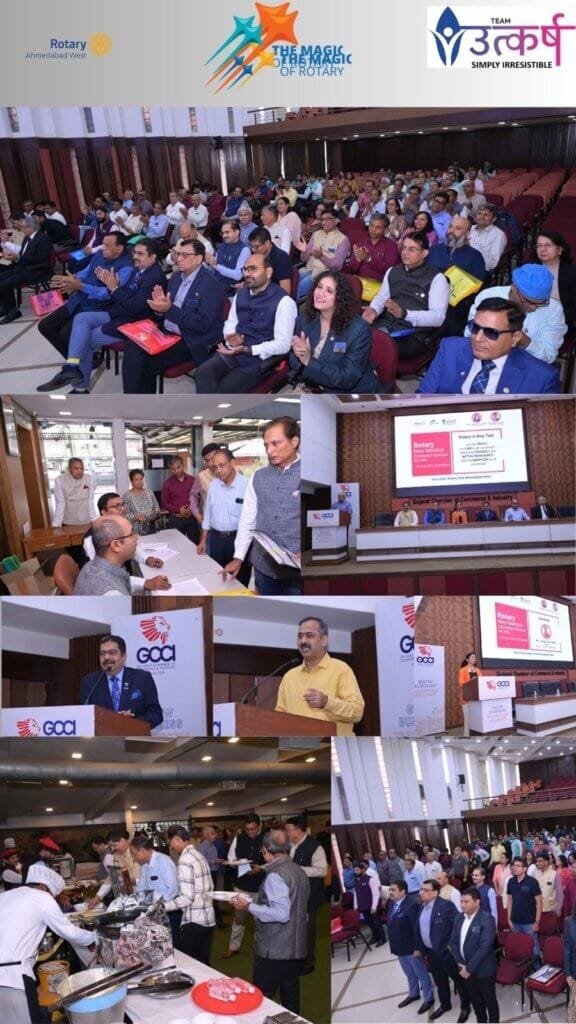 Rotary Club of Ahmedabad West Hosts Successful New Member Orientation Seminar.