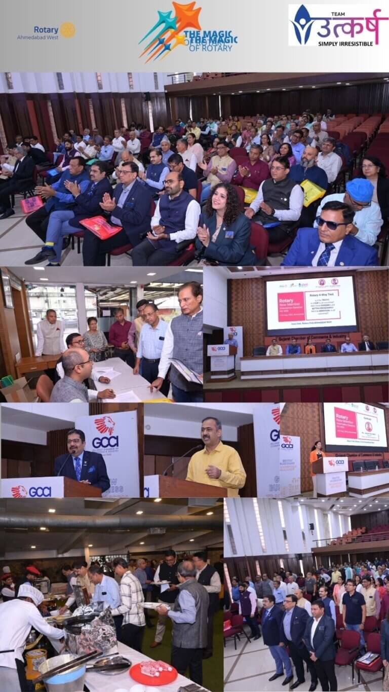 Rotary Club of Ahmedabad West Hosts Successful New Member Orientation Seminar.