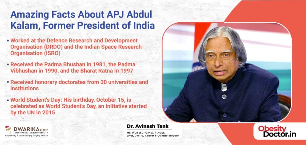 Amazing Facts About APJ Abdul Kalam, Former President of India