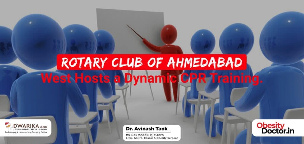 Rotary Club of Ahmedabad West Hosts a Dynamic CPR Training.