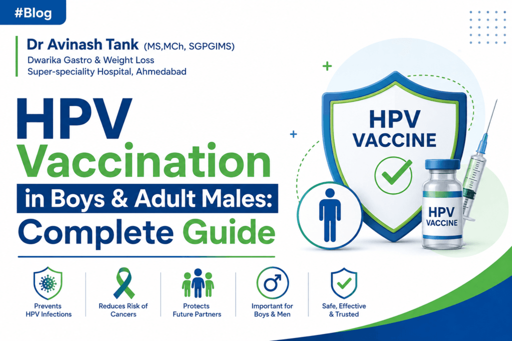 HPV Vaccination in Boys & Adult Males