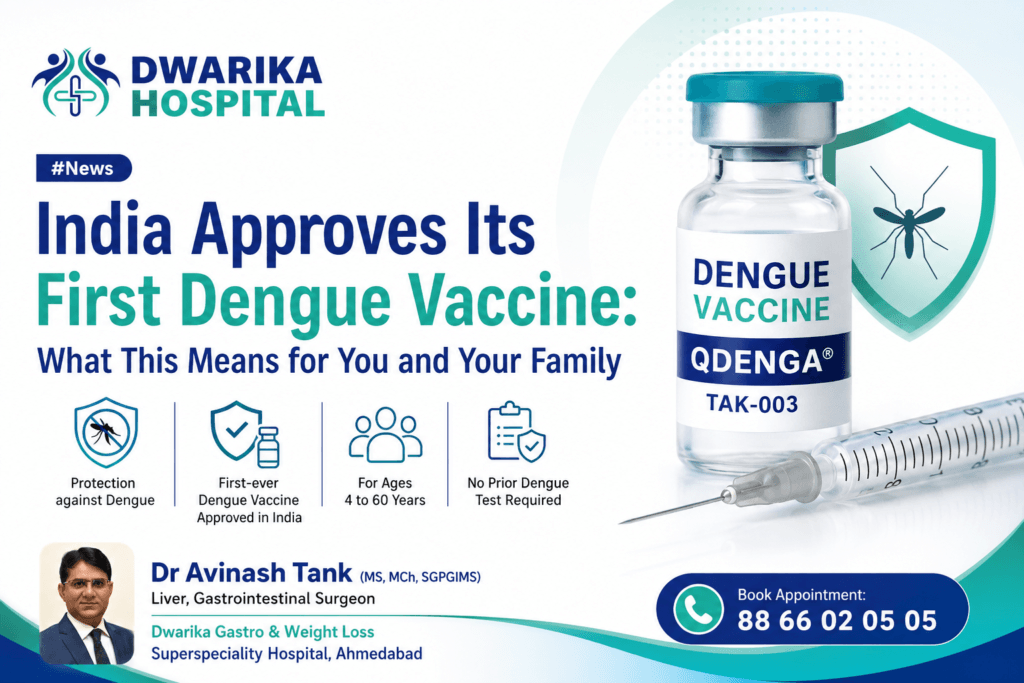 India Approves Its First Dengue Vaccine: What This Means for You and Your Family