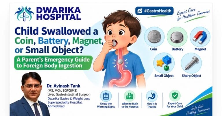 Child Swallowed a Coin, Battery, Magnet, or Small Object? A Parent’s Emergency Guide to Foreign Body Ingestion