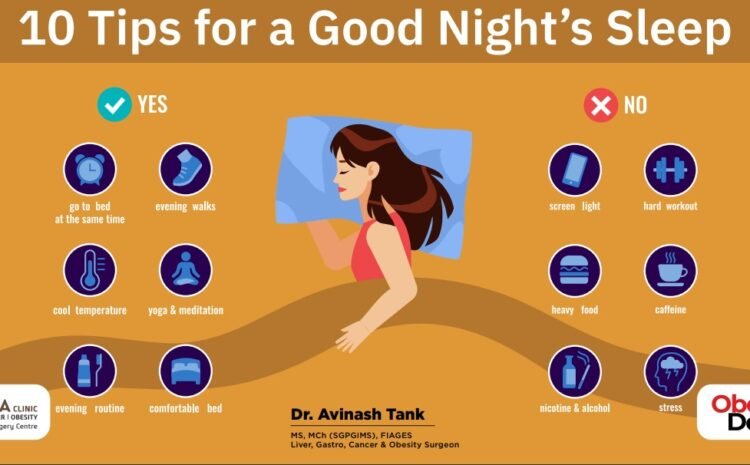 10 Tips for a Good Night’s Sleep