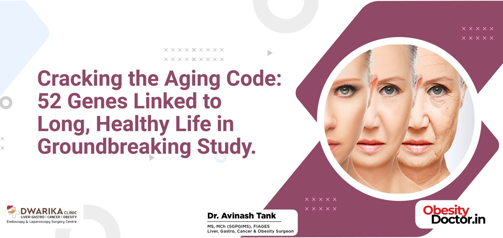 Cracking the Aging Code: 52 Genes Linked to Long, Healthy Life in Groundbreaking Study.