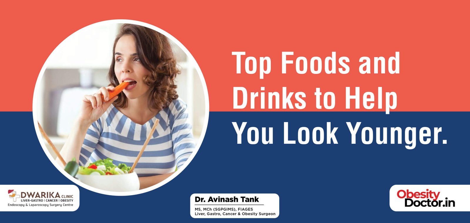 Top Foods and Drinks to Help You Look Younger