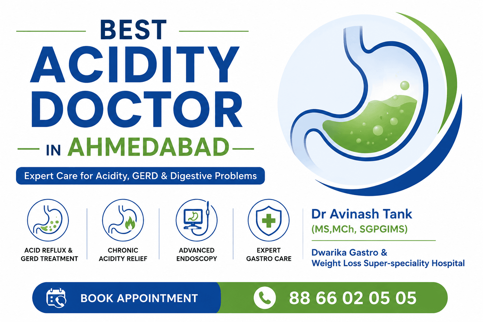 Best Acidity doctor in Ahmedabad
