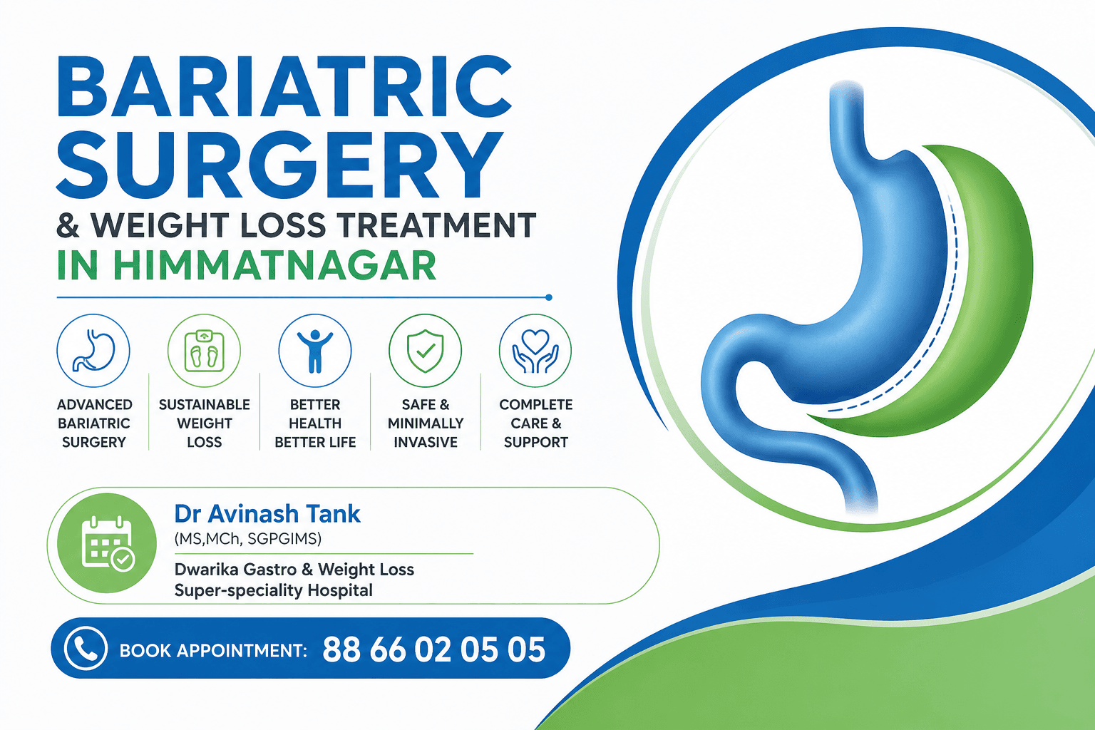 Bariatric Surgery & Weight Loss Treatment Hospital in Himmatnagar