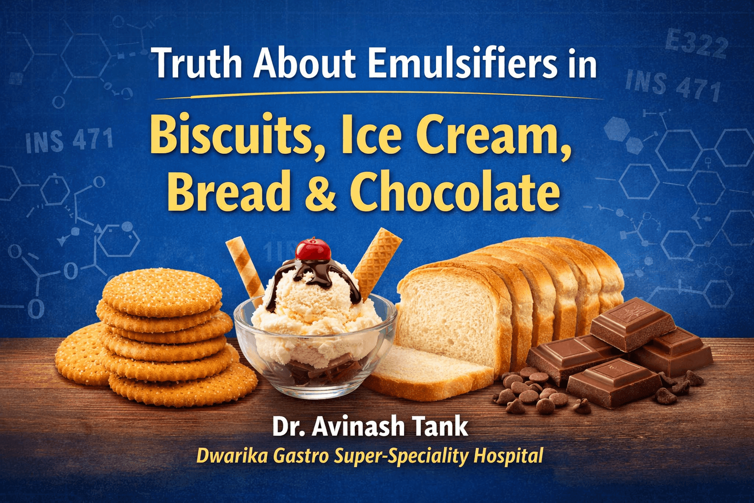 Truth About Emulsifiers in Biscuits, Ice Cream, Bread & Chocolate