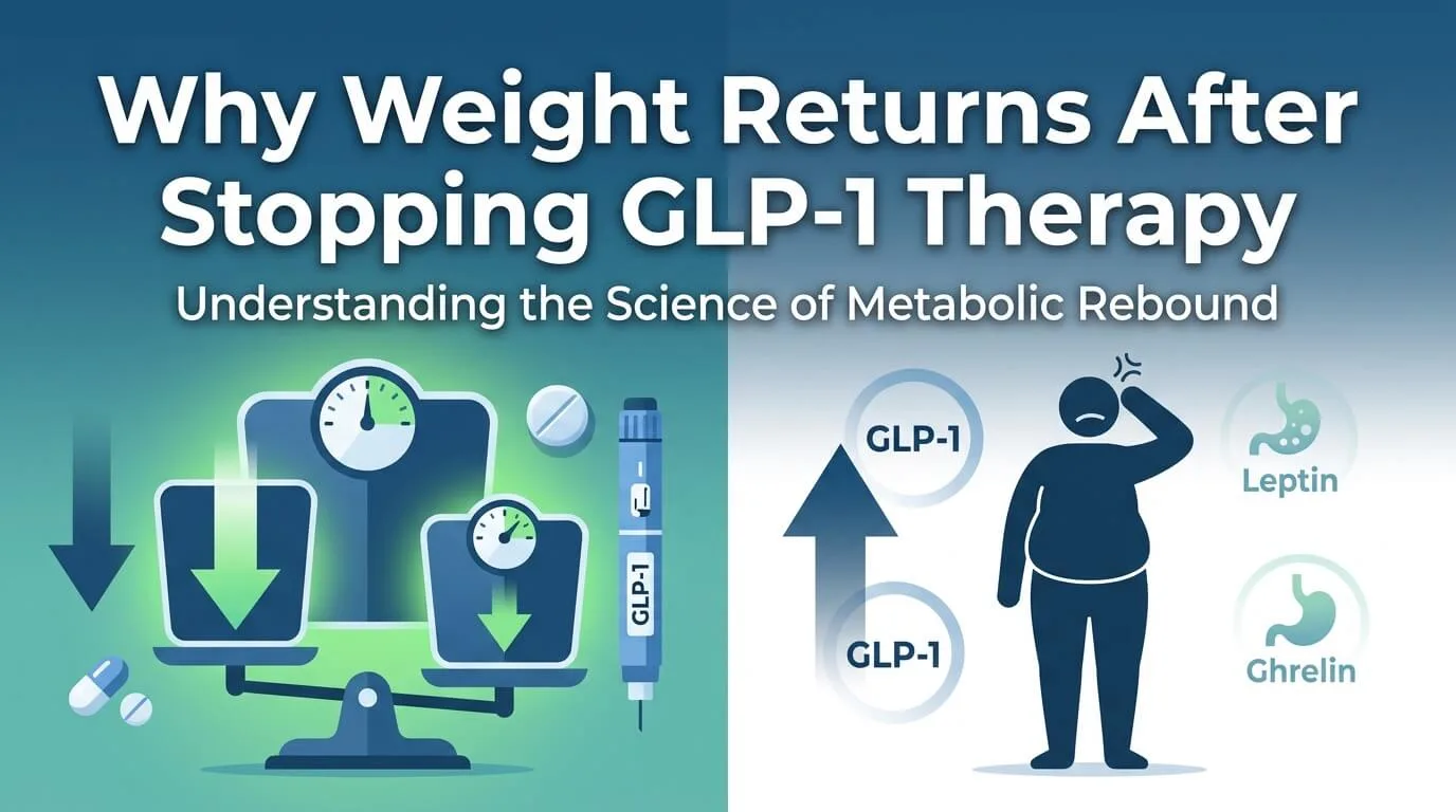 glp 1 stopping Why Weight Returns After Stopping GLP-1 Therapy