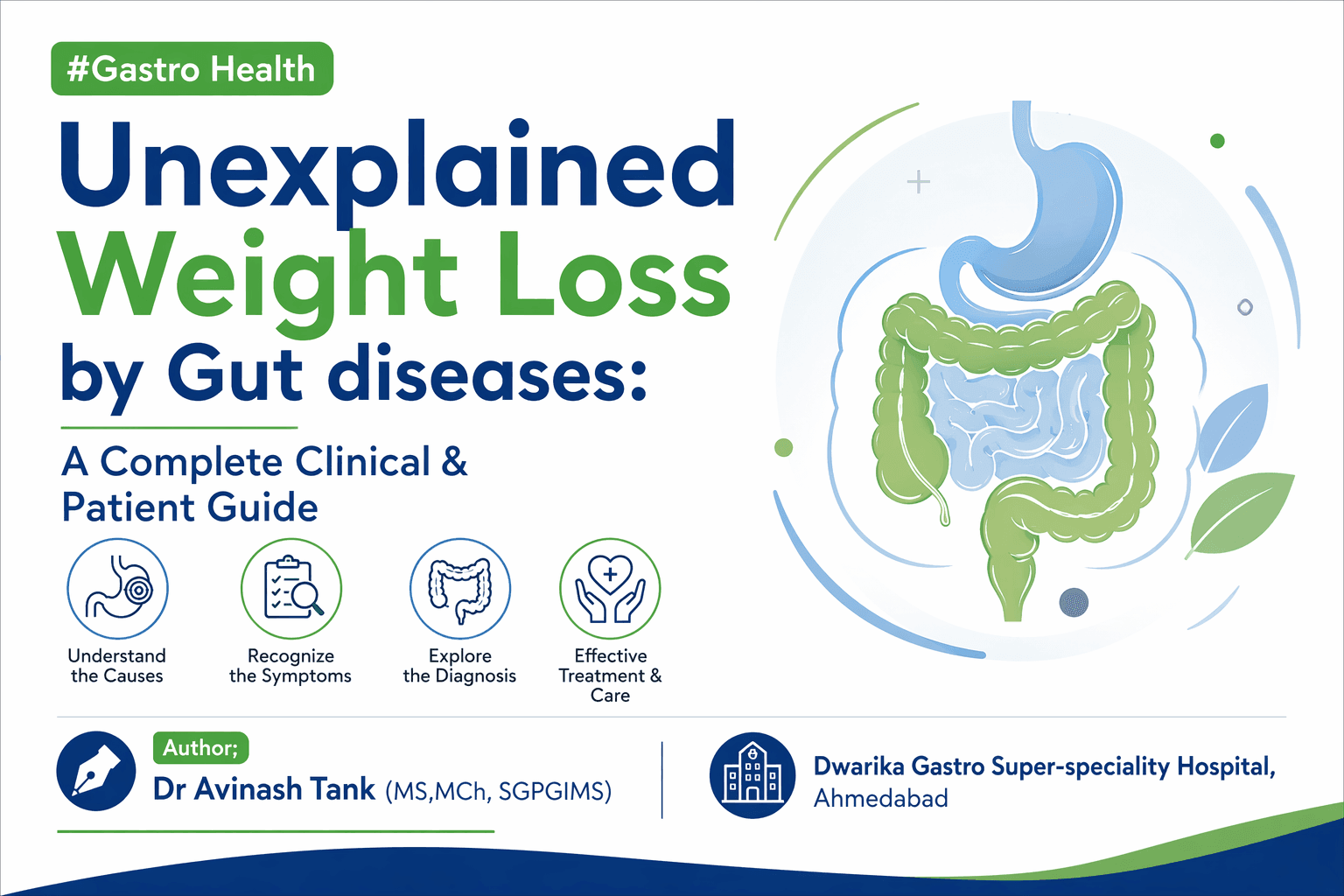 Unexplained Weight Loss by Gut diseases